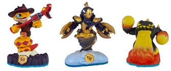 Figurines du pack Nintendo 3DS